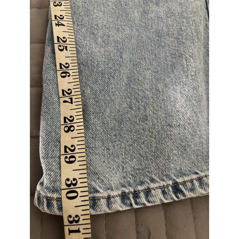 Zara Women's Light Blue Denim Belted Cargo Jeans SZ 4 - Picture 12 of 14